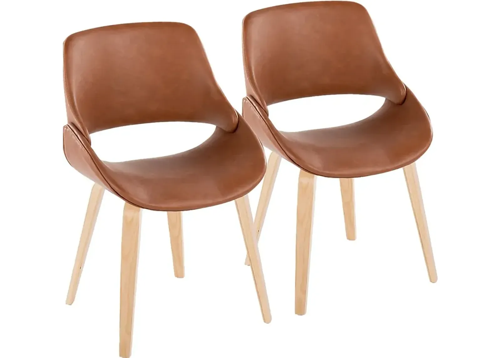 Stroble IX Camel Dining Chair, Set of 2