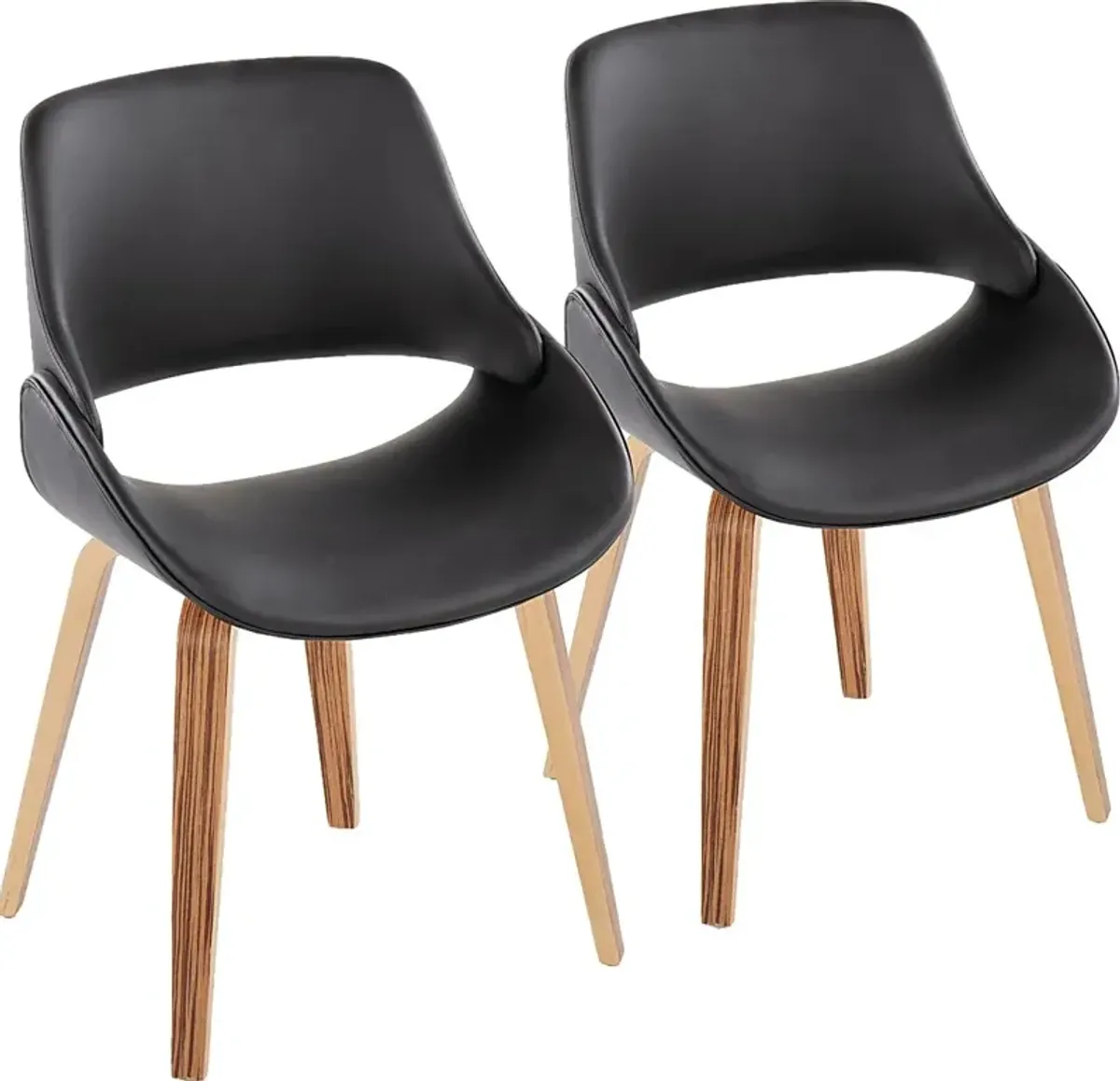 Stroble X Black Dining Chair, Set of 2