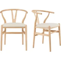 Byrnwood Natural Side Chair, Set of 2