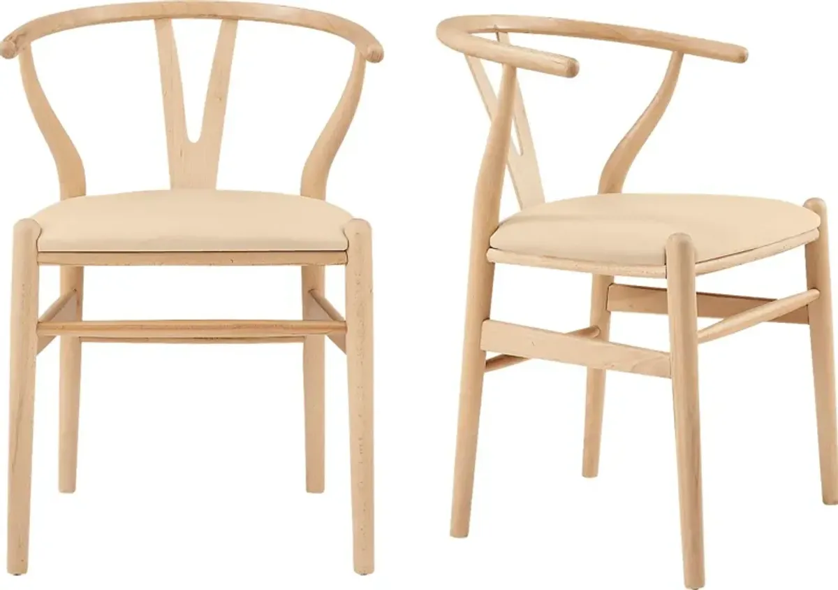 Byrnwood Natural Side Chair, Set of 2