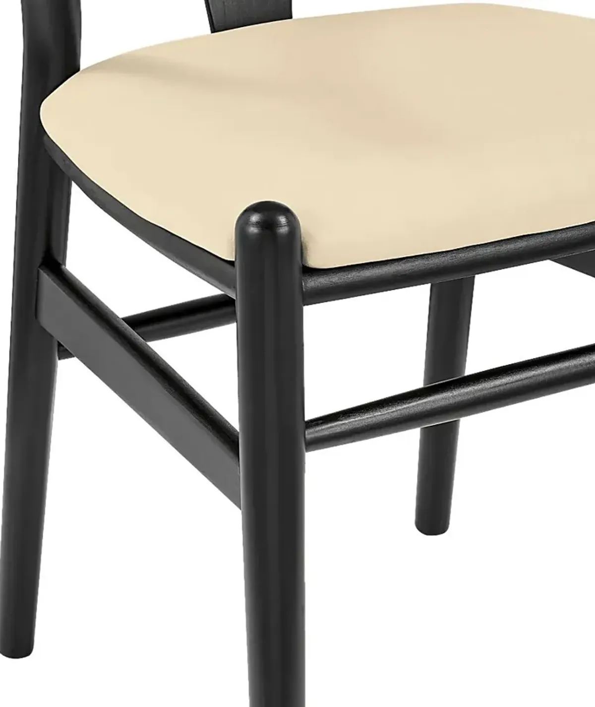 Byrnwood Black and Beige Side Chair, Set of 2