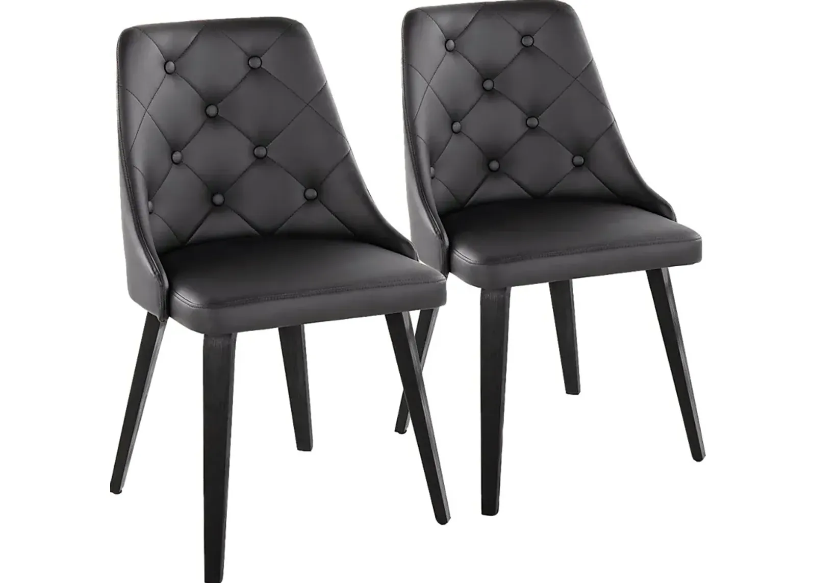 Stanyarne I Black Dining Chair, Set of 2