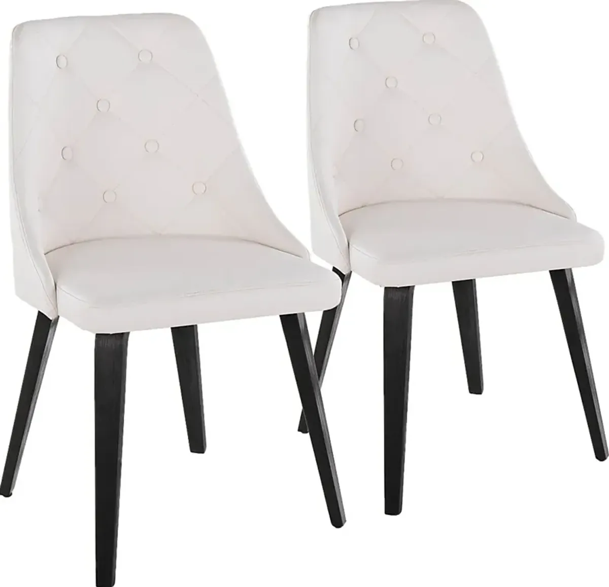 Stanyarne I White Dining Chair, Set of 2