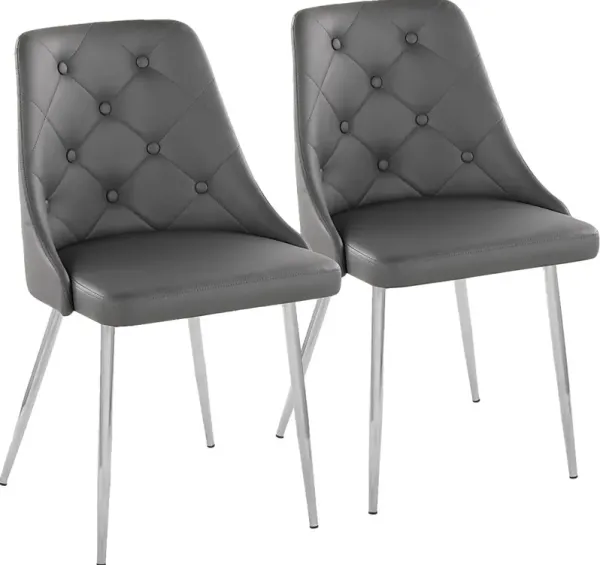 Stanyarne IV Gray Dining Chair, Set of 2