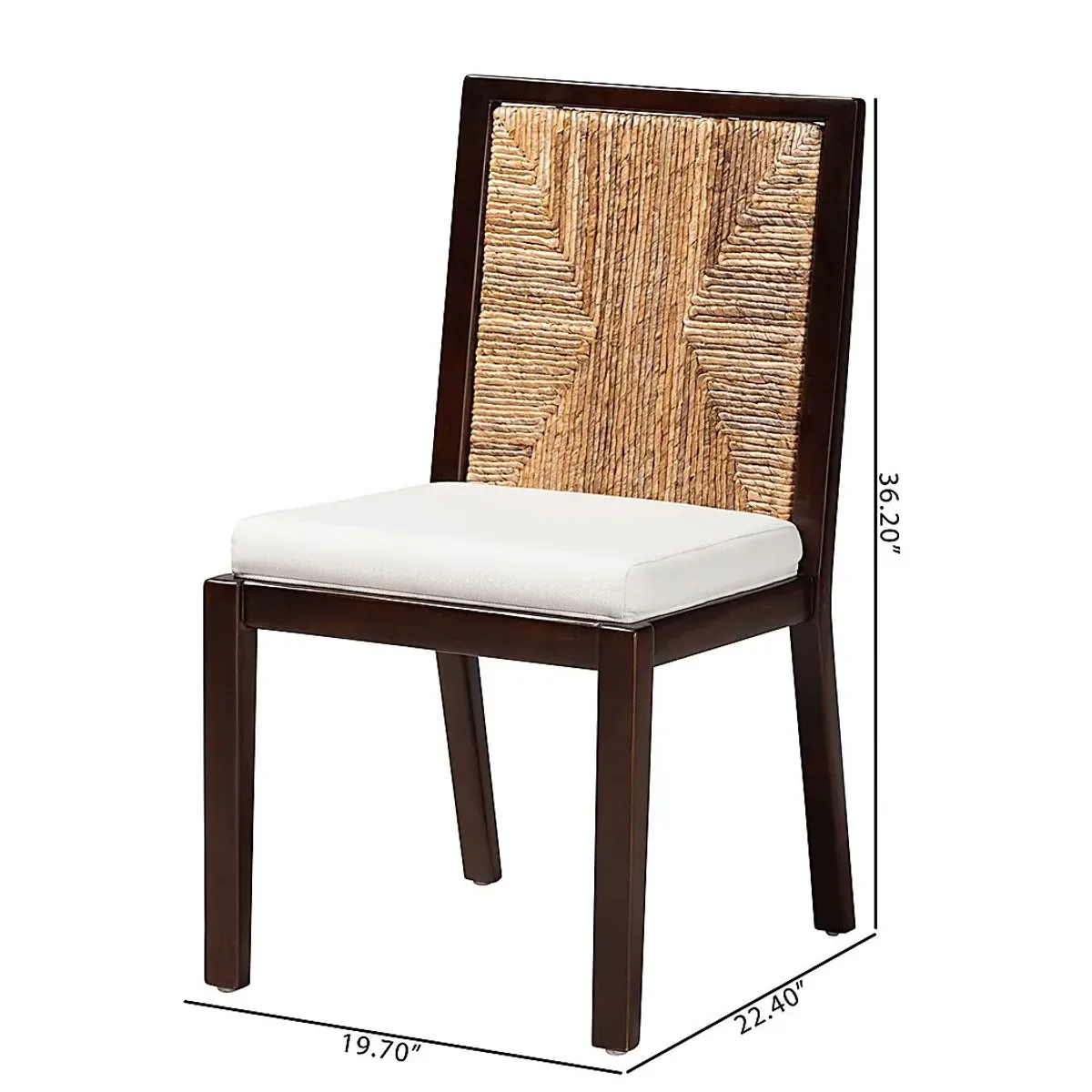 Schiess Dark Brown Side Chair