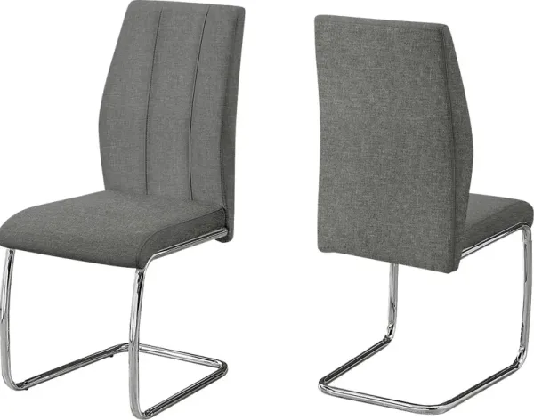 Ailen Gray Side Chair, Set of 2