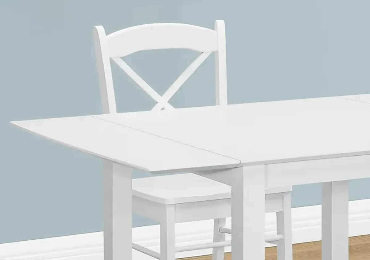 Oemlar White Side Chair, Set of 2