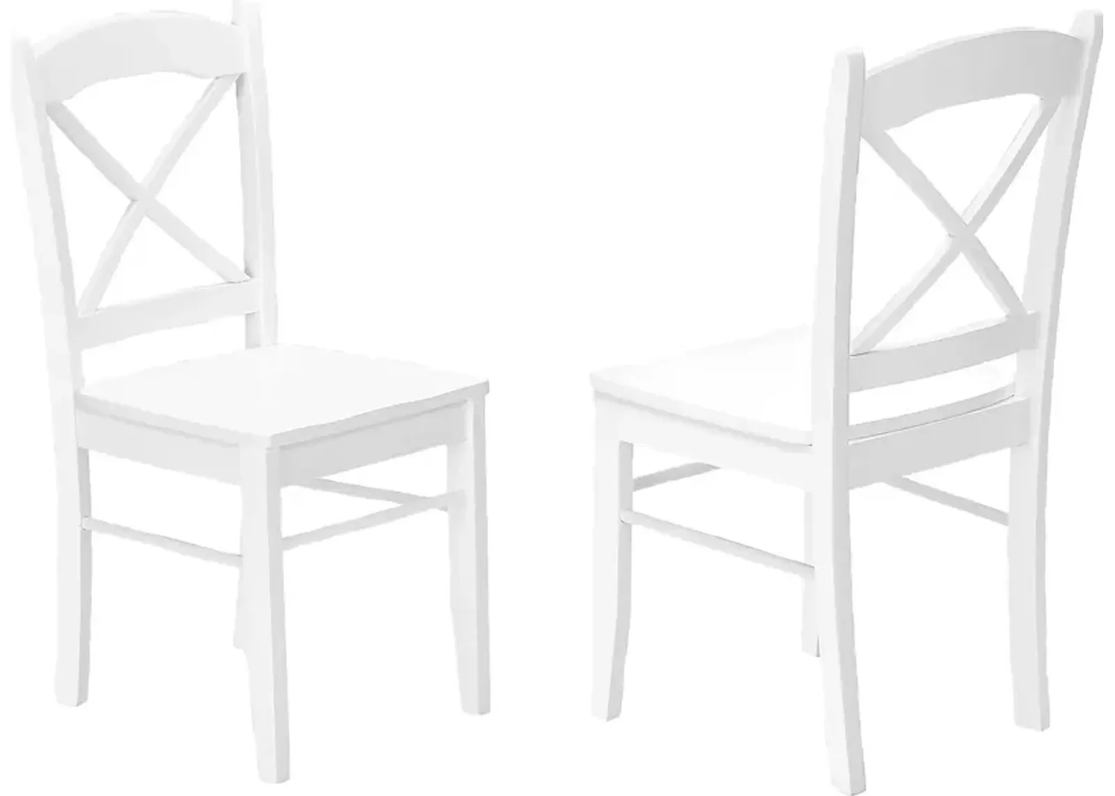 Oemlar White Side Chair, Set of 2