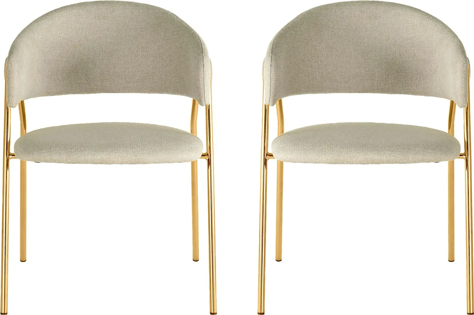 Lasiandra Cream Dining Chair, Set of 2