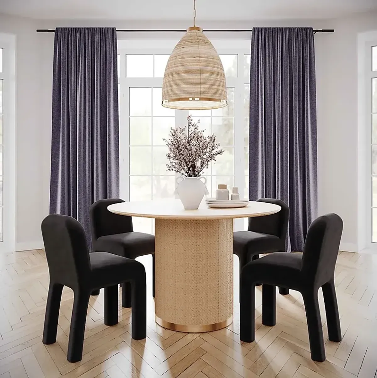 Mainmast Black Side Chair