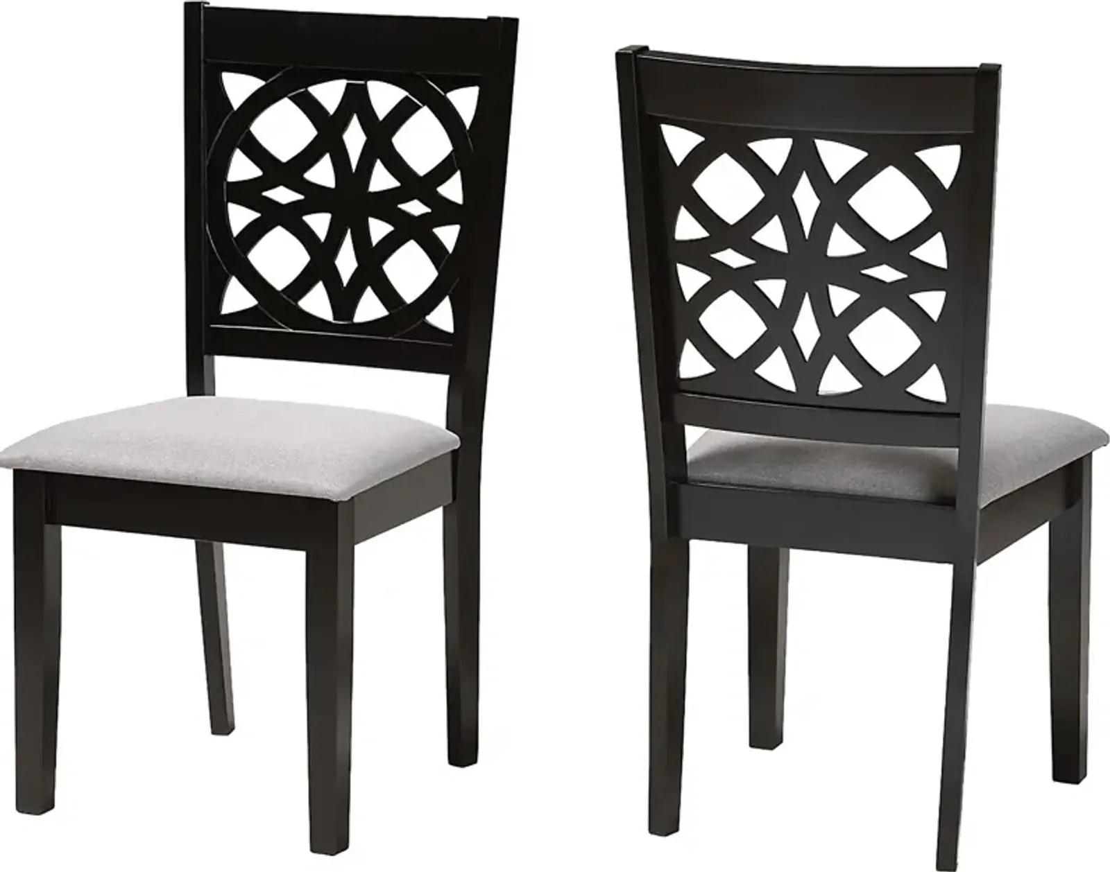 Sarria Dark Brown Dining Chair, Set of 2