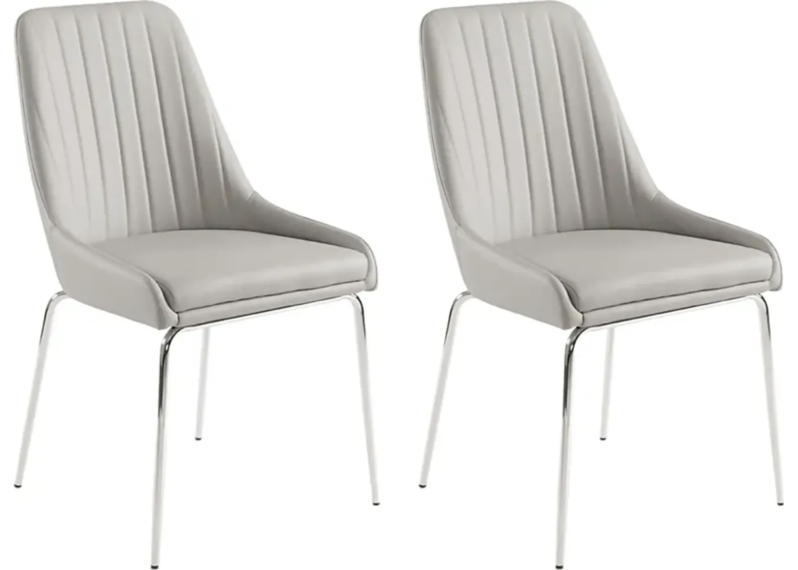 Aplomado Gray Dining Chair, Set of 2