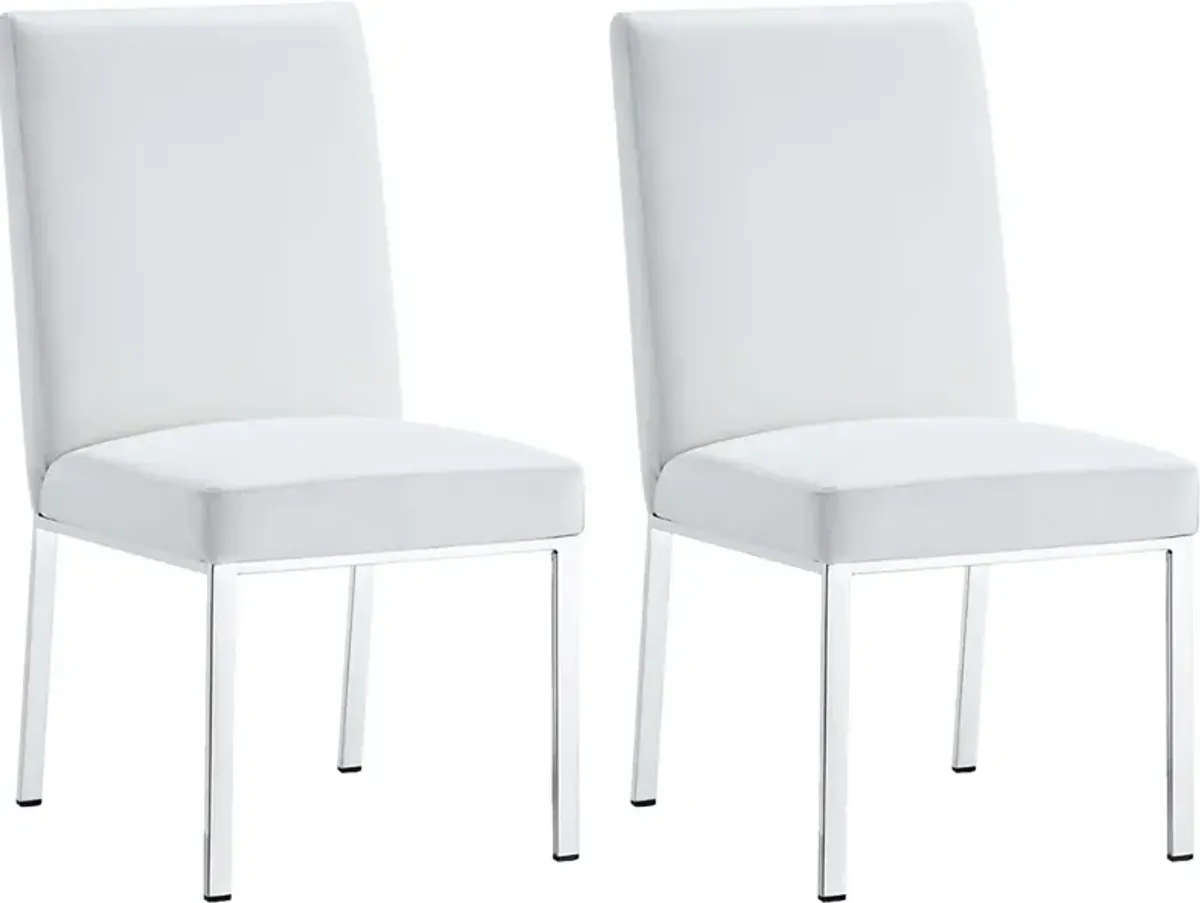 Blithfield White Dining Chair, Set of 2