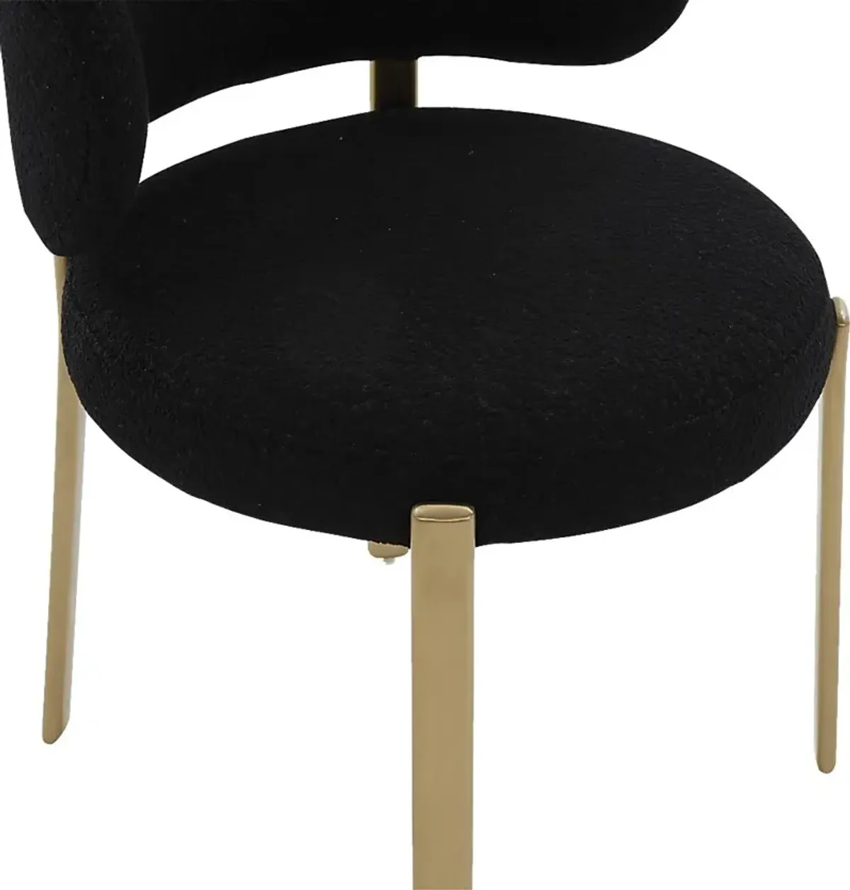 Vuemont Black Dining Chair