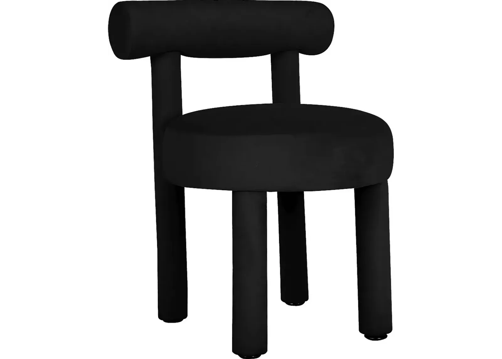 Carmela Ann Black Side Chair