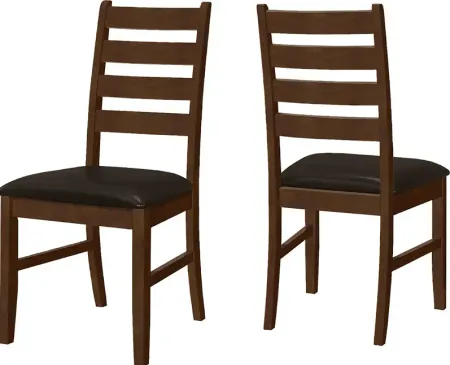 Ristau Black Side Chair, Set of 2