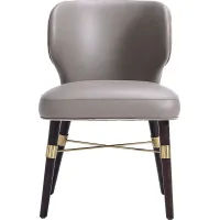 Chalcom Taupe Side Chair
