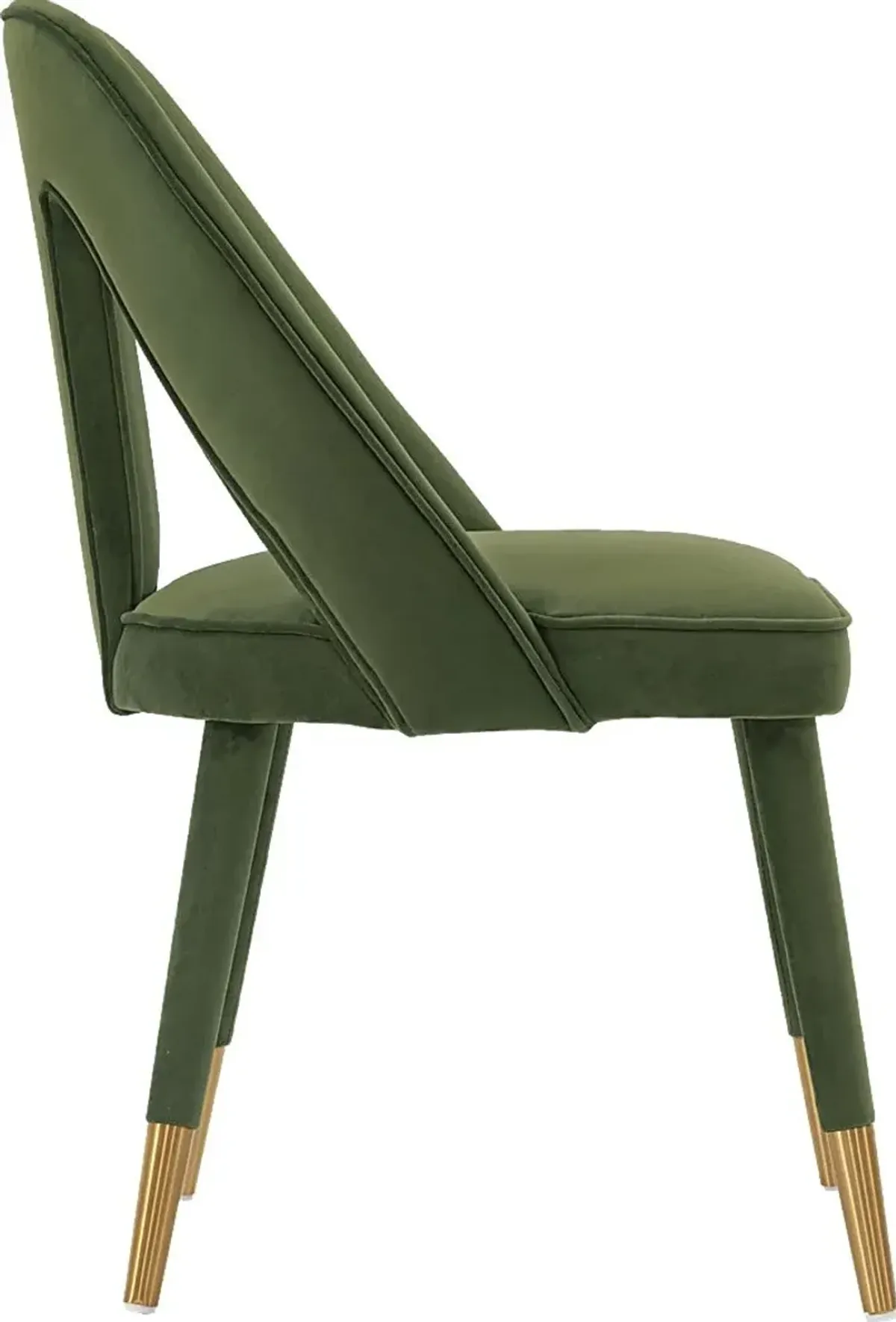 Woronoco Olive Green Side Chair