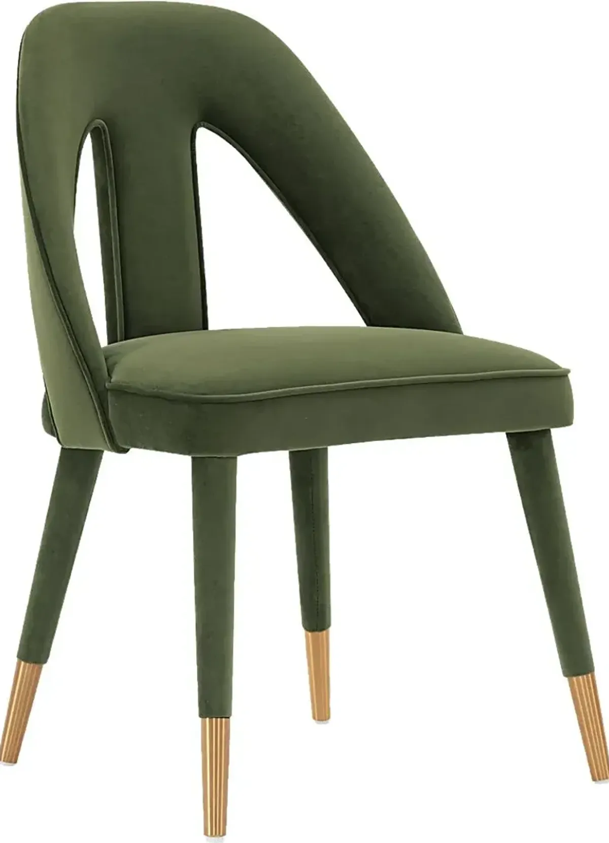 Woronoco Olive Green Side Chair