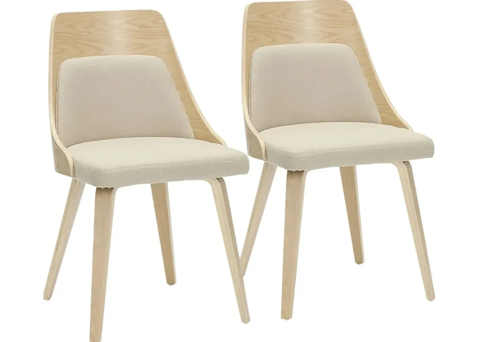 Kirkleigh I Cream Side Chair, Set of 2