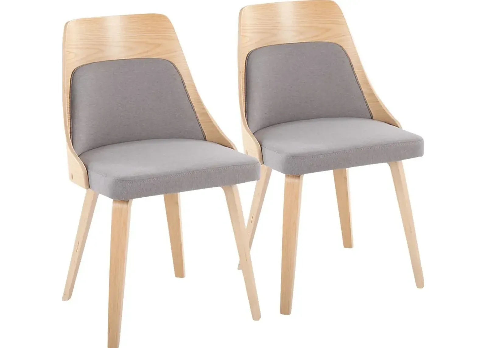 Kirkleigh I Gray Side Chair, Set of 2