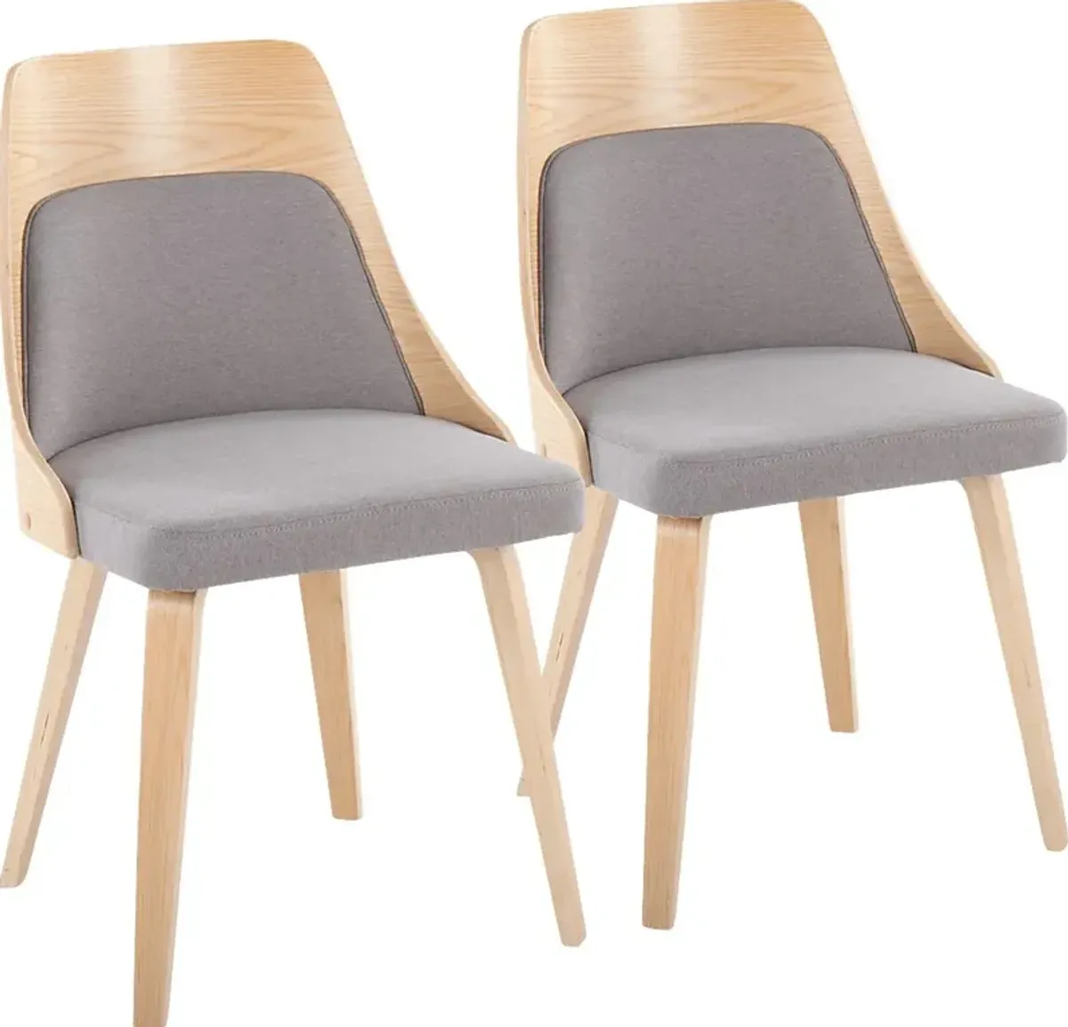 Kirkleigh I Gray Side Chair, Set of 2