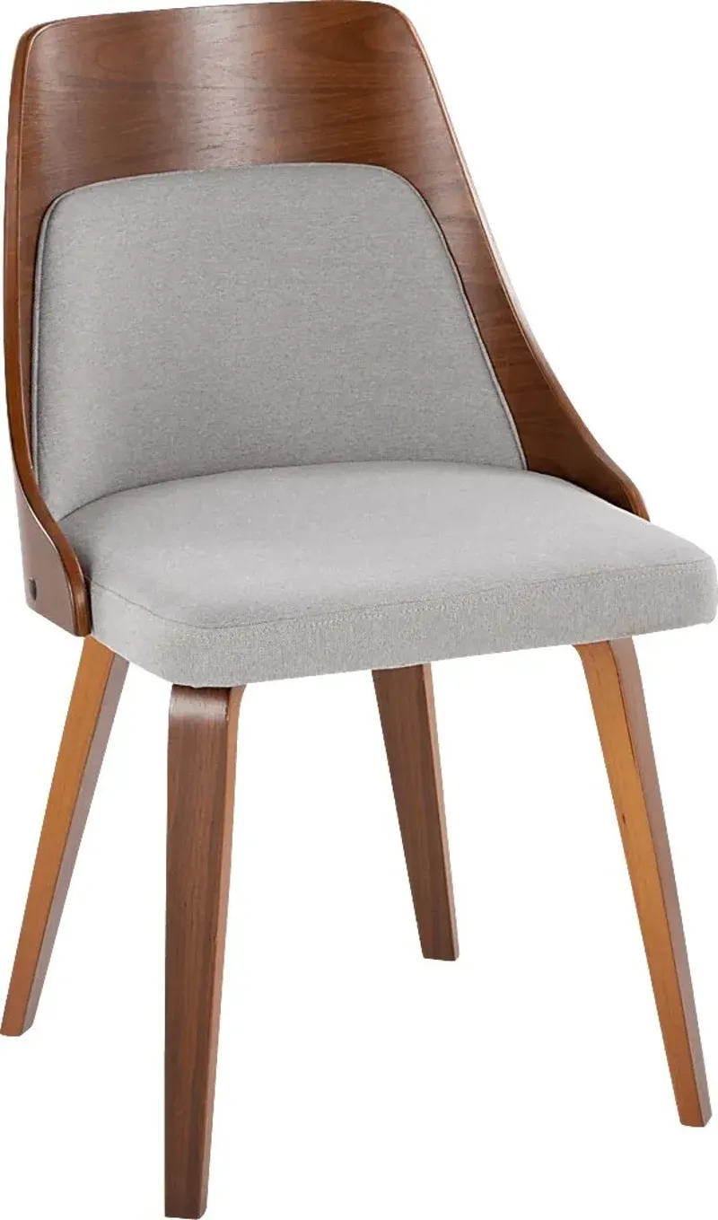 Kirkleigh II Gray Side Chair, Set of 2