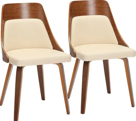 Kirkleigh II Cream Side Chair, Set of 2