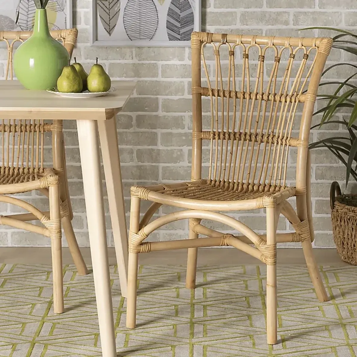 Amniora Natural Dining Chair