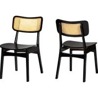 Bolgiano Dark Brown Dining Chair, Set of 2