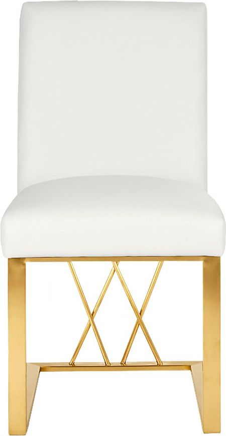 Kourtni White Dining Chair