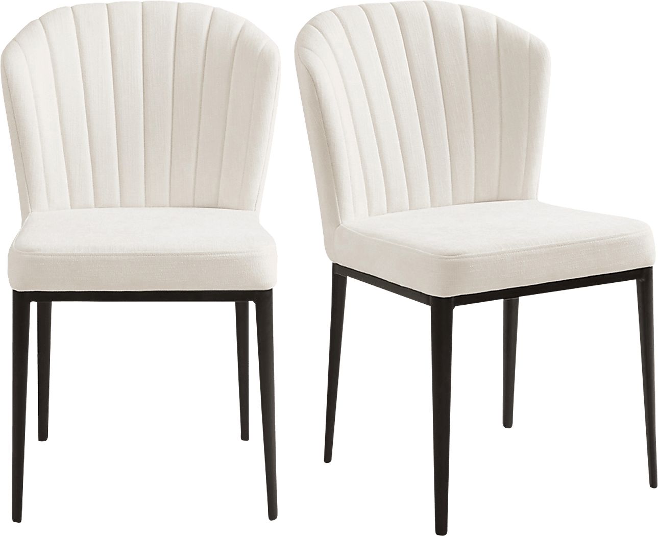 Labonte Ivory Dining Chair, Set of 2