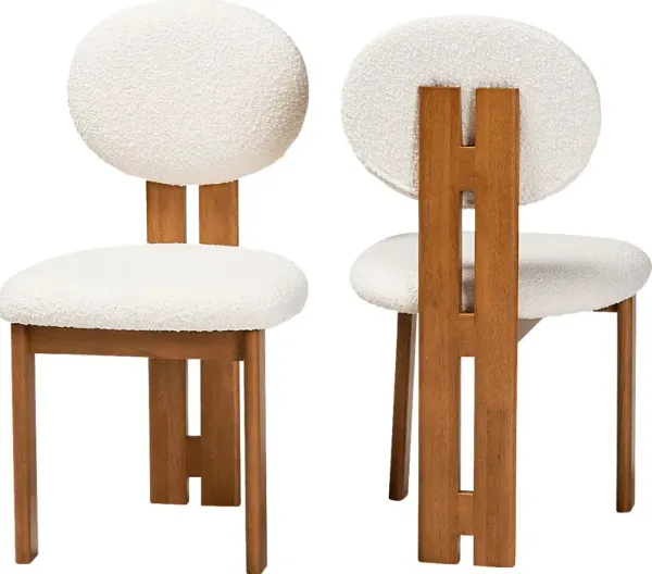 Friendfield Cream Dining Chair, Set of 2