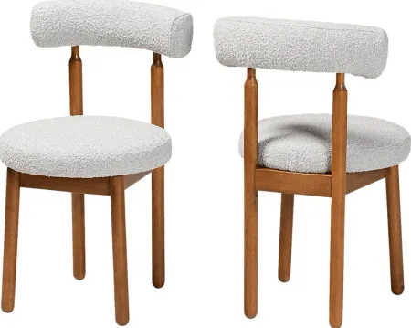 Howington Gray Dining Chair, Set of 2