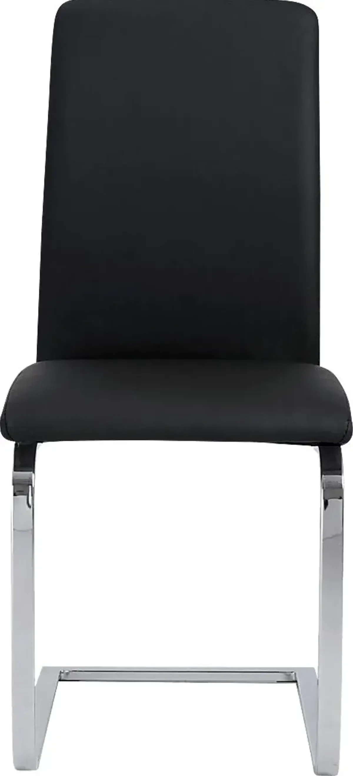 Rosecommon I Black Dining Chair, Set of 2