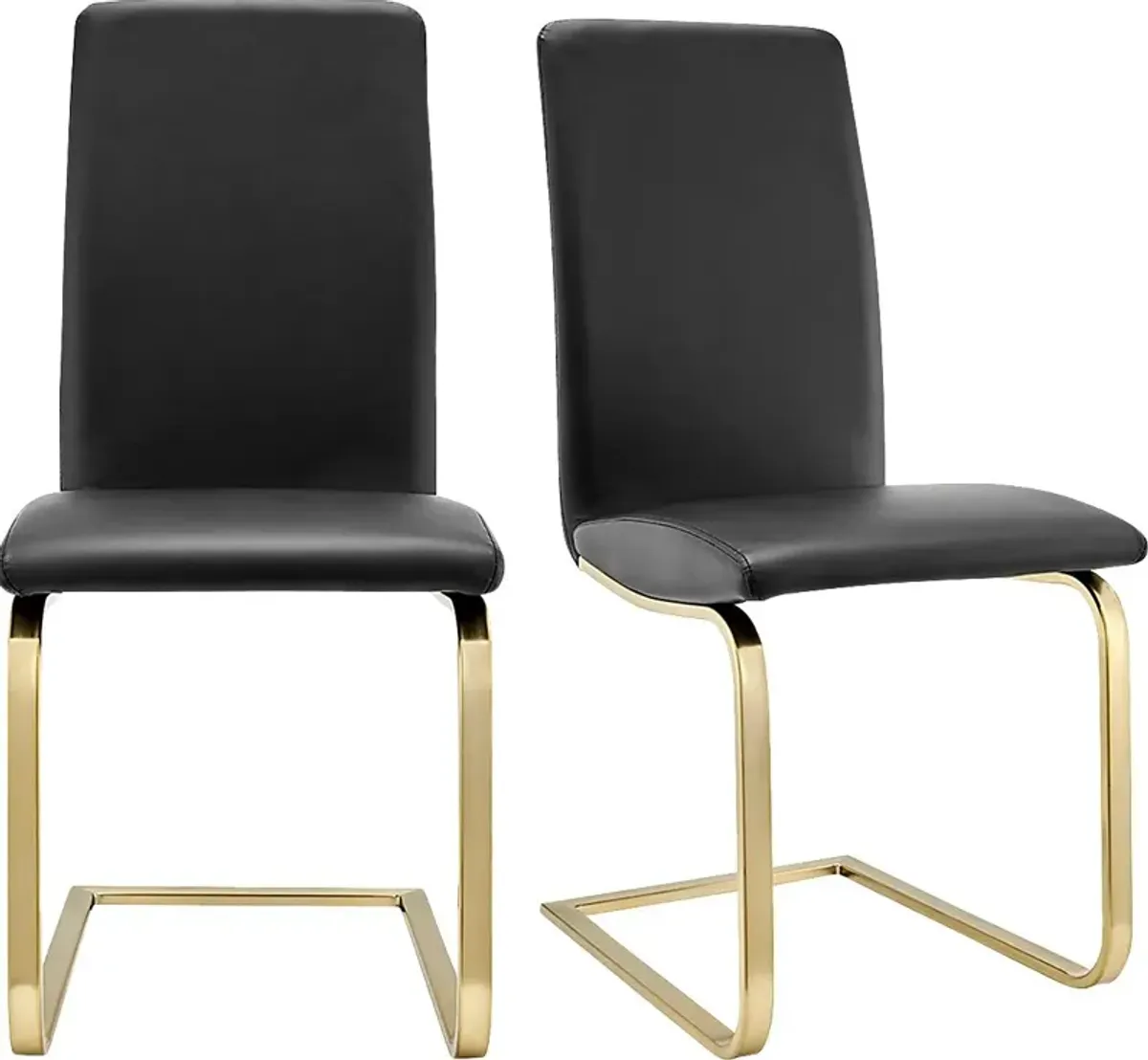 Rosecommon II Black Dining Chair, Set of 2