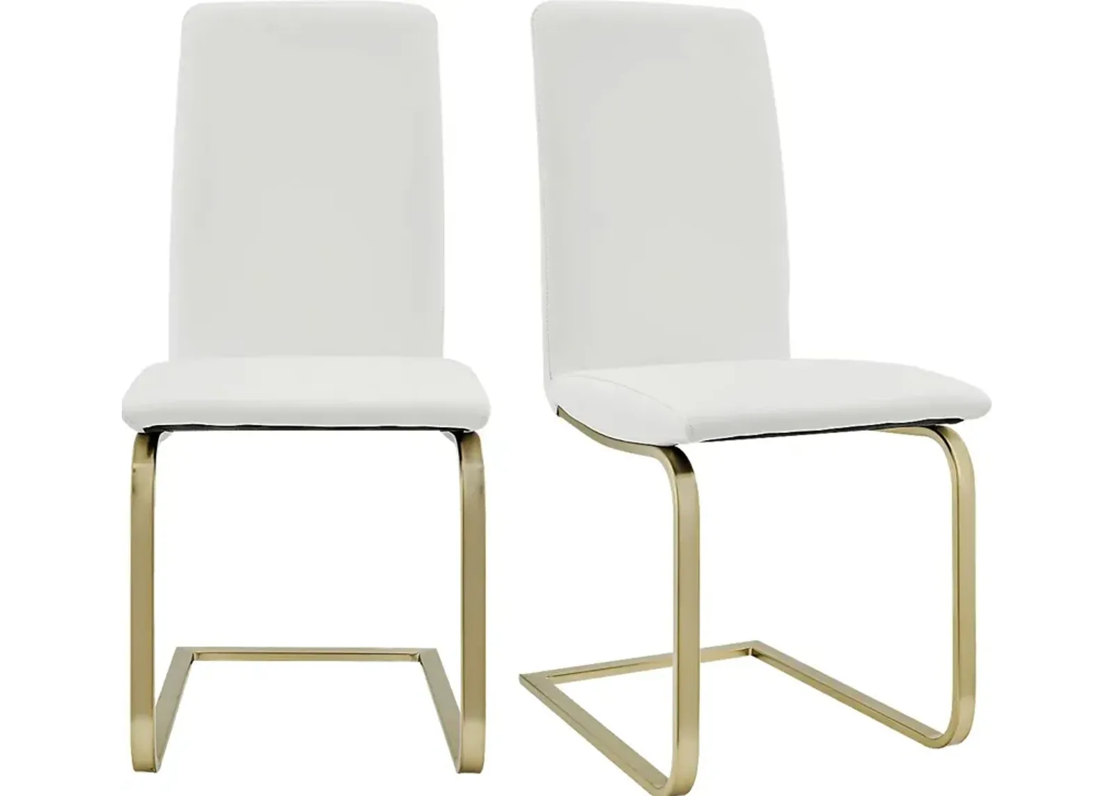 Rosecommon II White Dining Chair, Set of 2