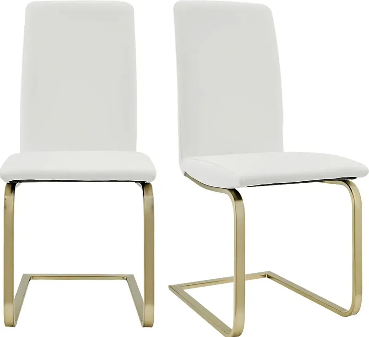 Rosecommon II White Dining Chair, Set of 2