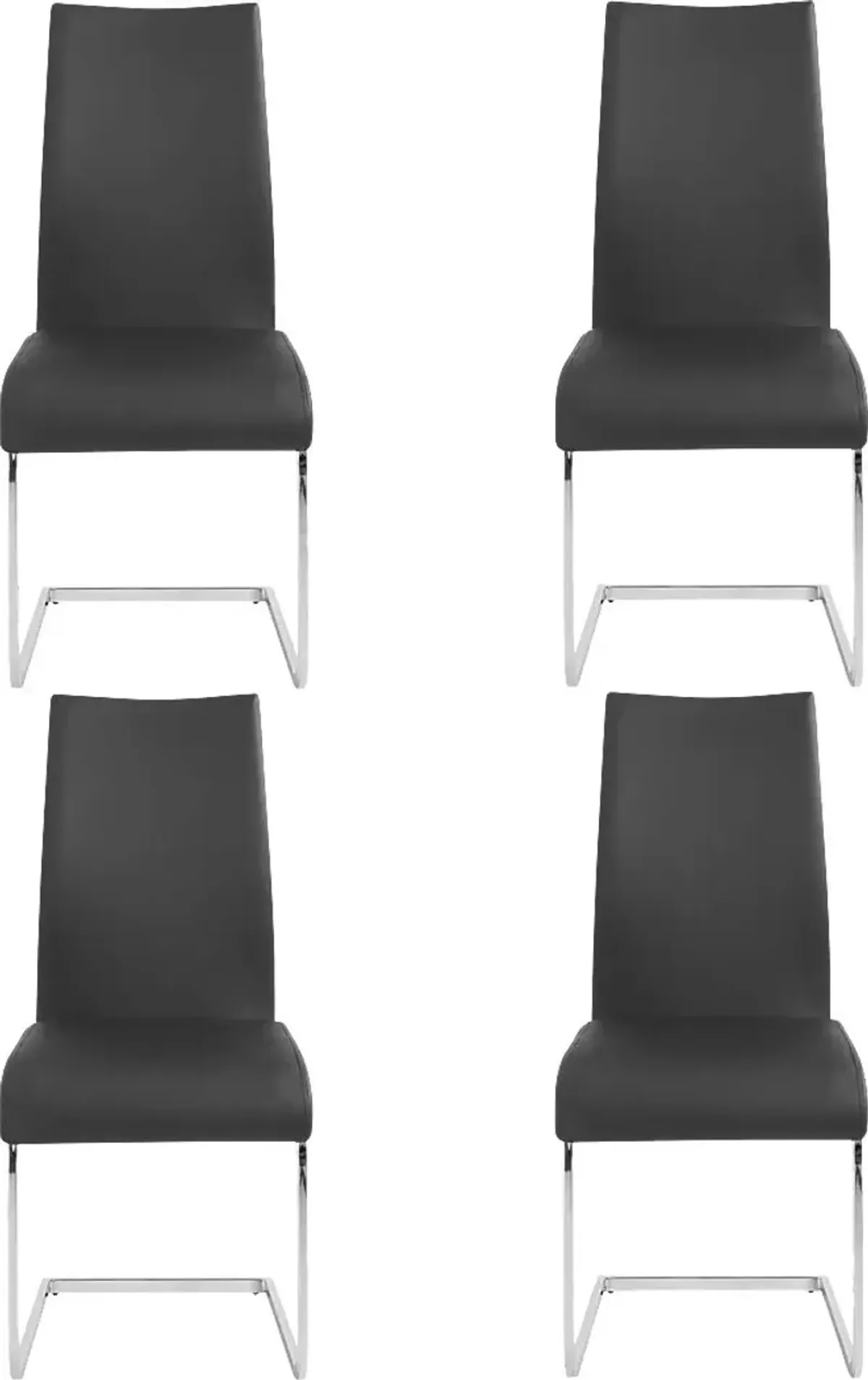 Stiney Black Dining Chair, Set of 4