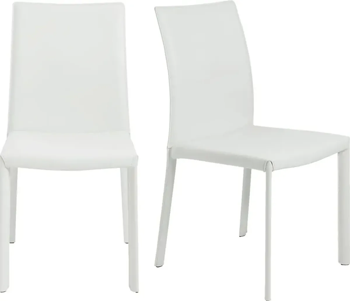 Mahlum White Dining Chair, Set of 2