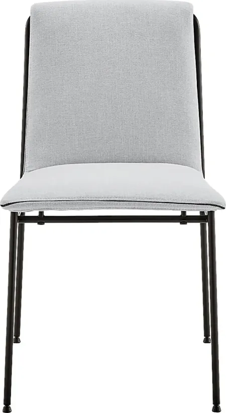 Dagnall Light Gray Dining Chair, Set of 2