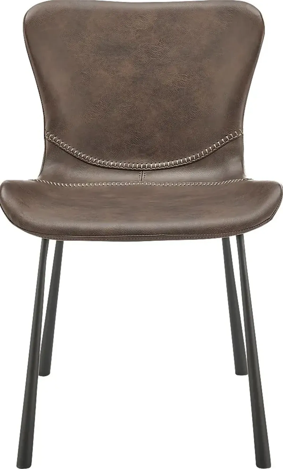 Daigle Brown Dining Chair, Set of 2