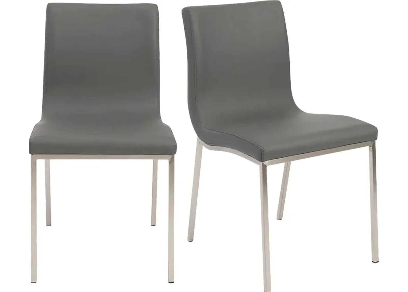 Swygert I Gray Dining Chair, Set of 2