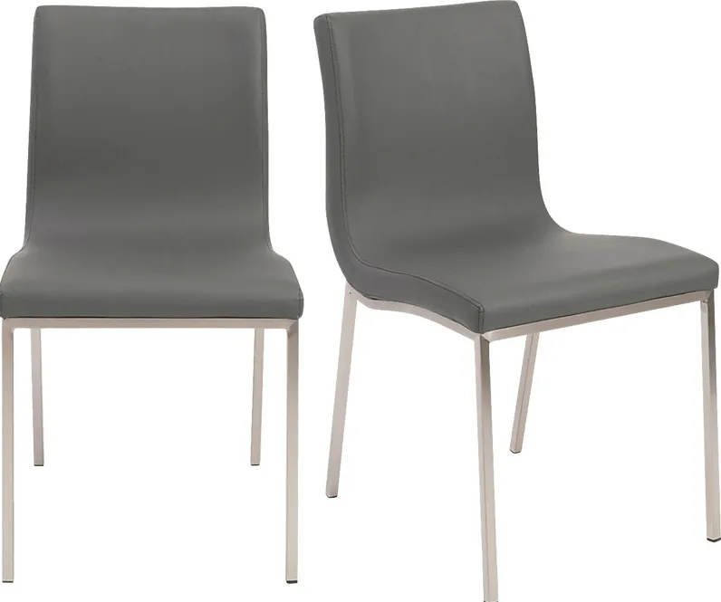 Swygert I Gray Dining Chair, Set of 2