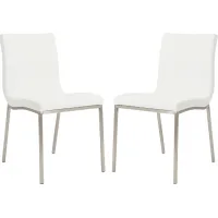 Swygert I White Dining Chair, Set of 2