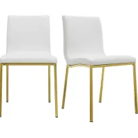 Swygert II White Dining Chair, Set of 2