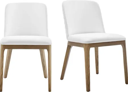 Whelon White Dining Chair, Set of 2