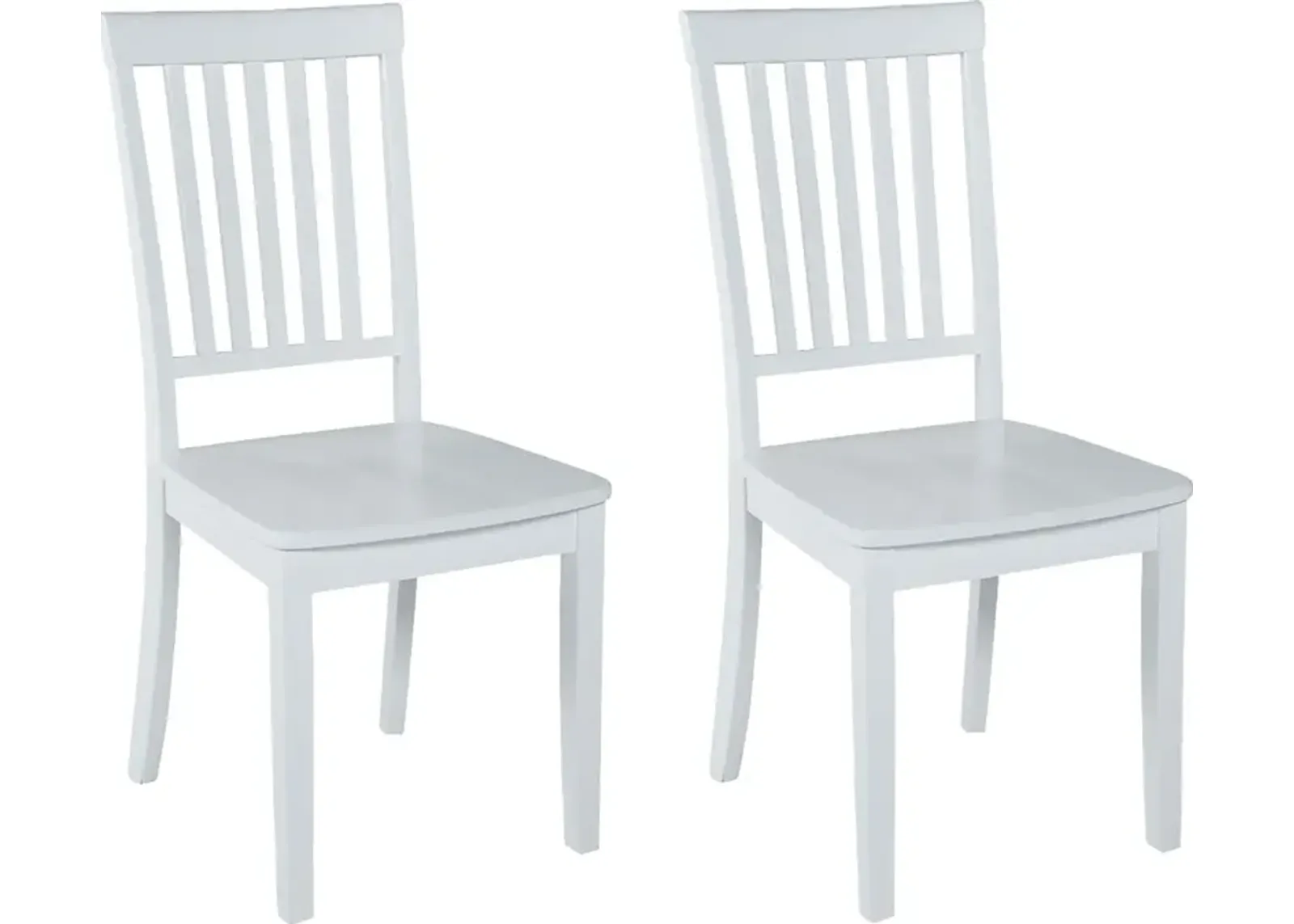 Koluder White Dining Chair, Set of 2