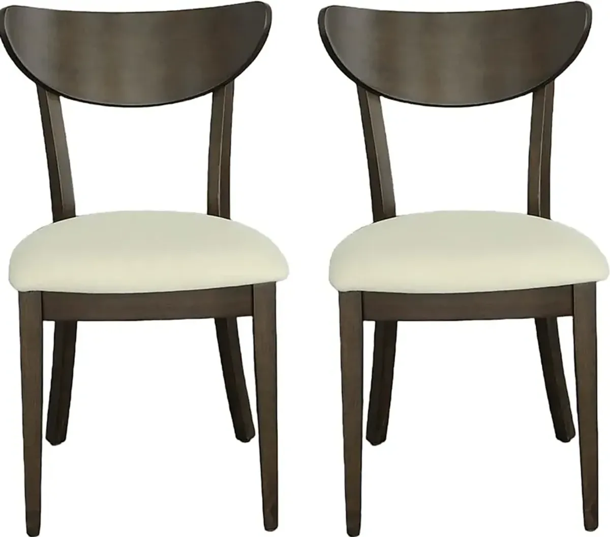 Jenerio Brown Dining Chair, Set of 2