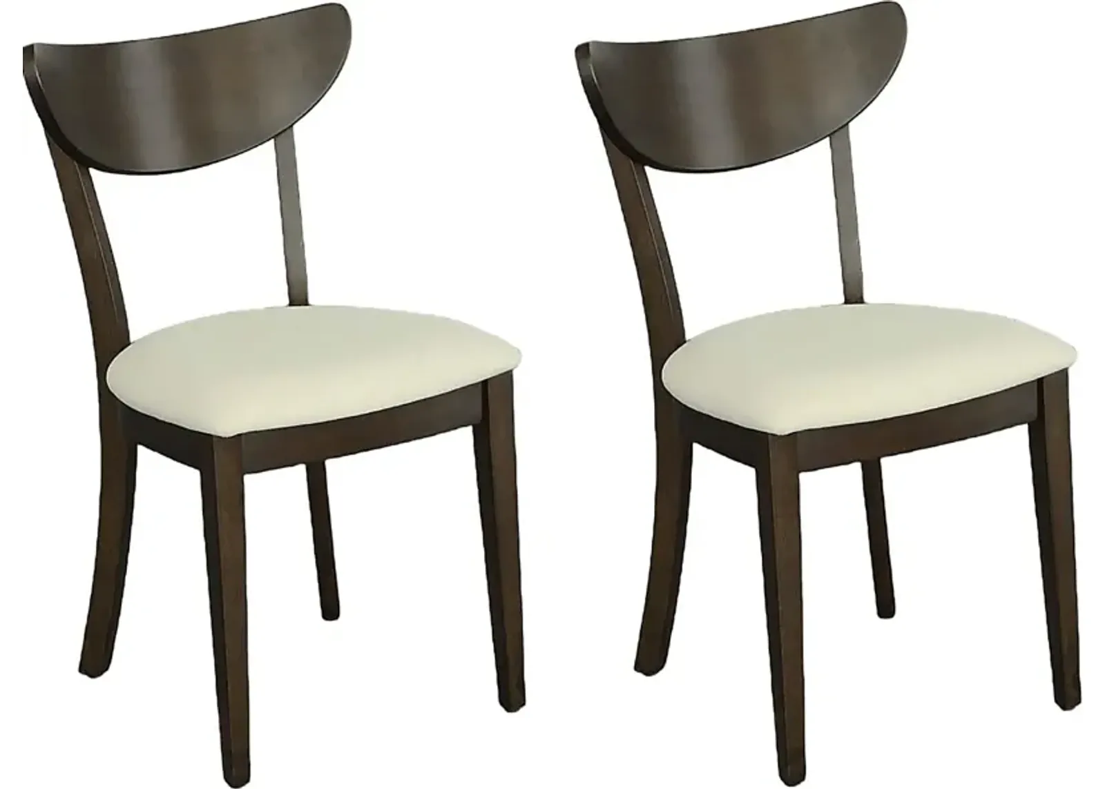 Jenerio Brown Dining Chair, Set of 2